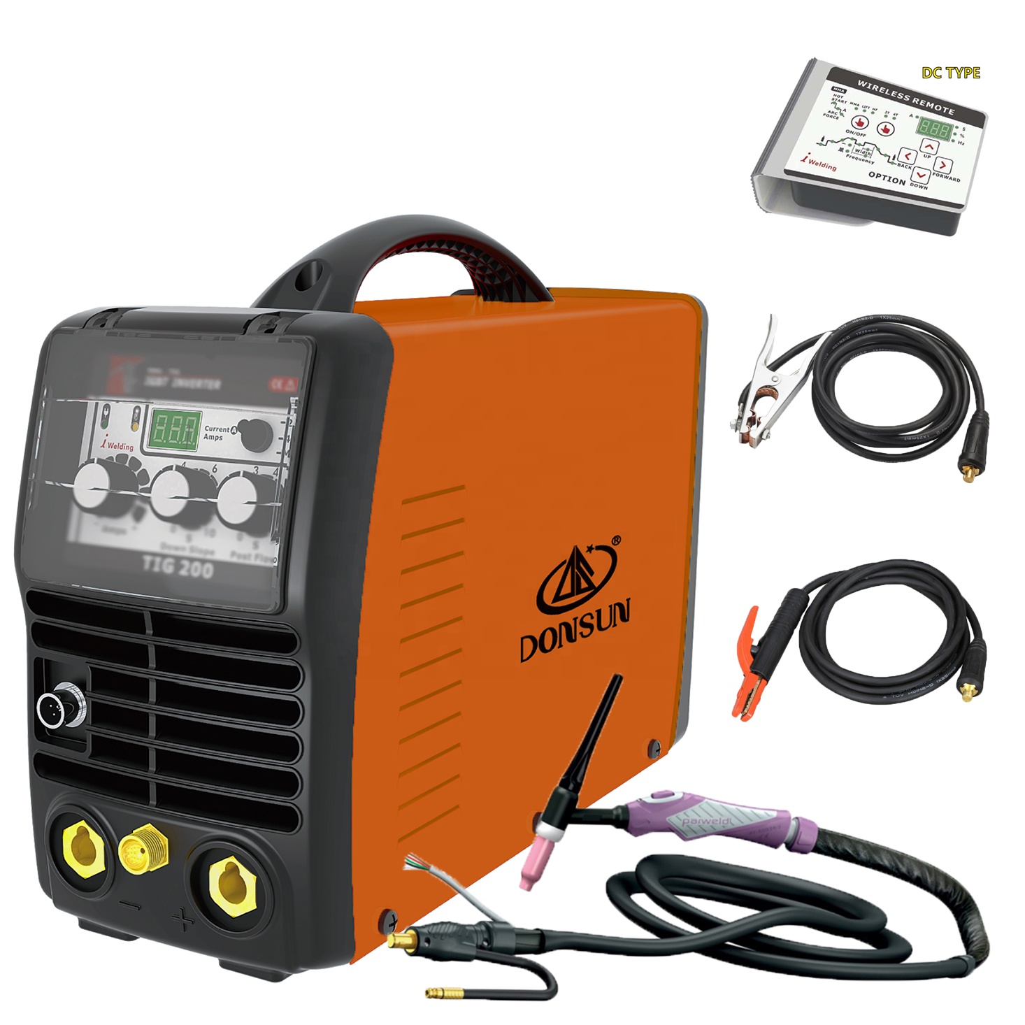 TIG 200, DIGI TIG Многофункциональный портативный Электрический сварочный аппарат постоянного тока, популярный на американском и европейском рынке, Miller, everlast
