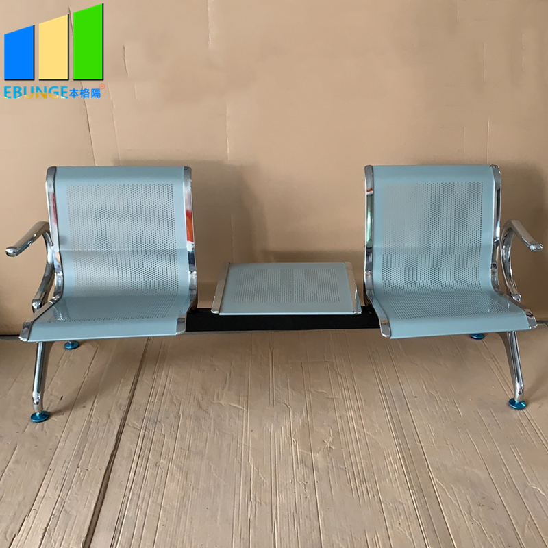 Commercial seating bench reception chairs waiting chairs aluminum alloy waiting room seats