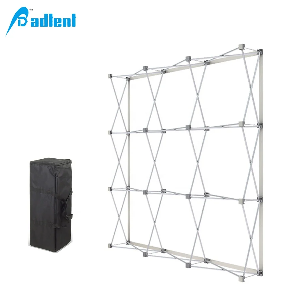 Hot Sale Aluminum Pop up Banner Stand Display Straight Backdrop Graphic Display Rack