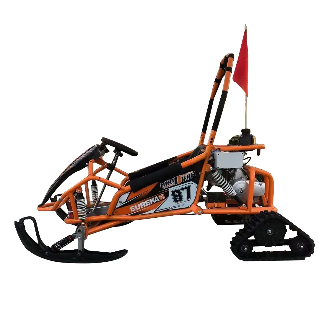 Factory mini-snowmobile-track 125cc 150cc 200cc snowmobile track rubber electric snow scooter