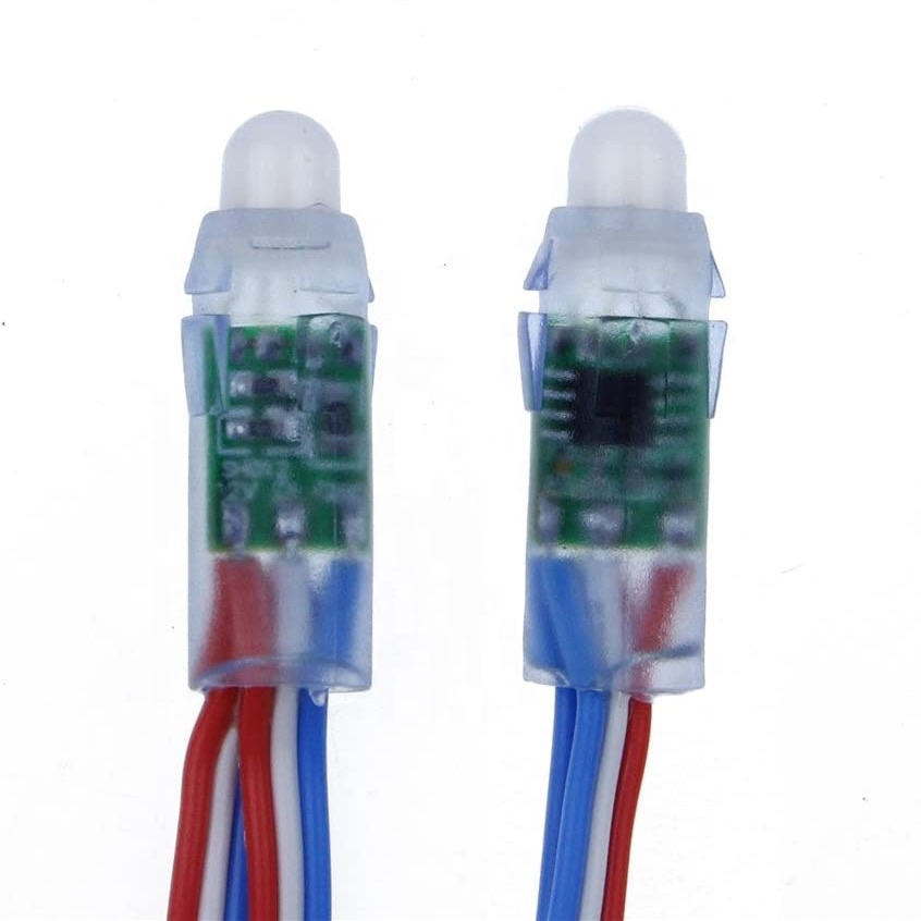 Цифровая светодиодная RGB-вспышка Ws2811 12 мм
