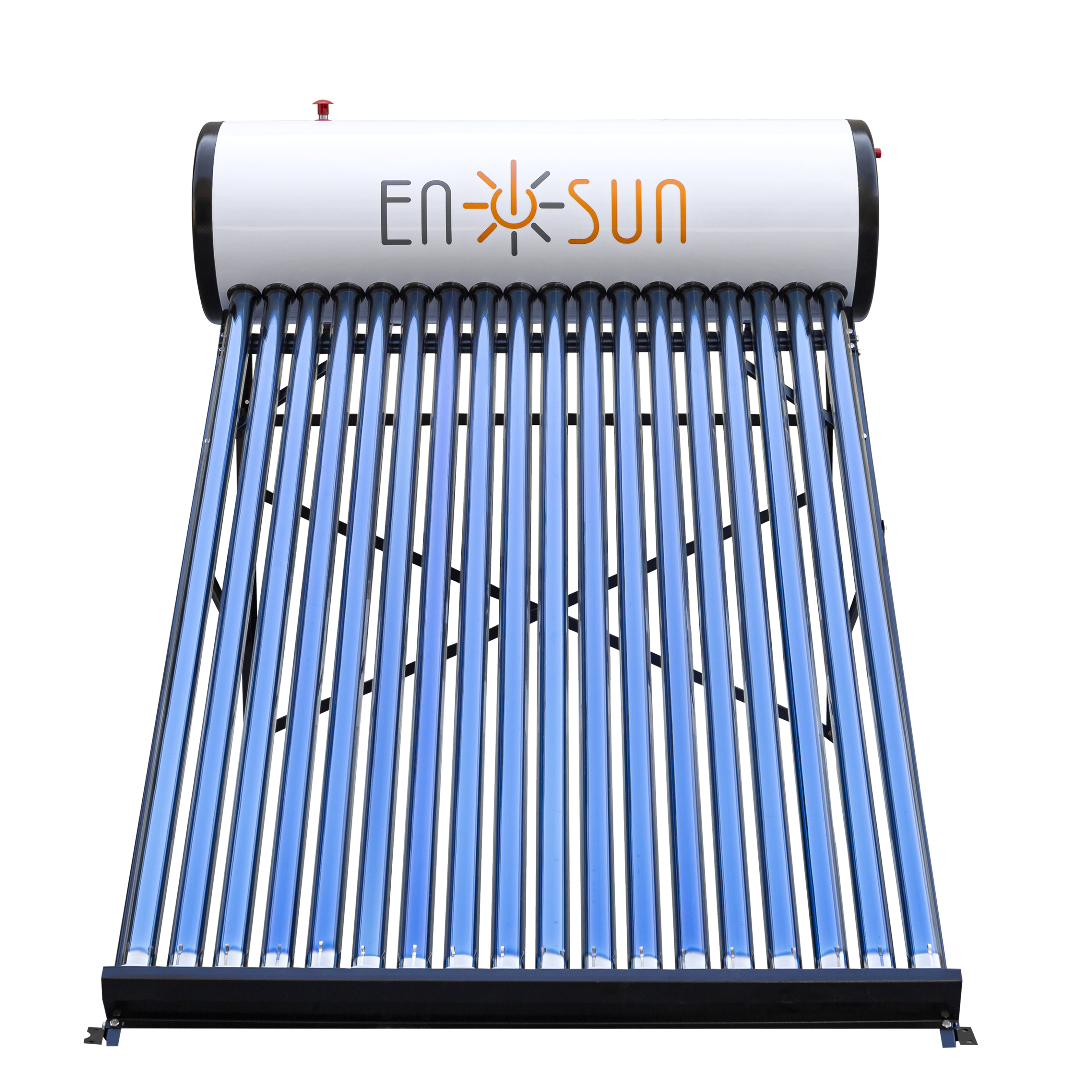 Africa Argentina Chile Nepal Galvanized Steel Non Pressure water solar heater