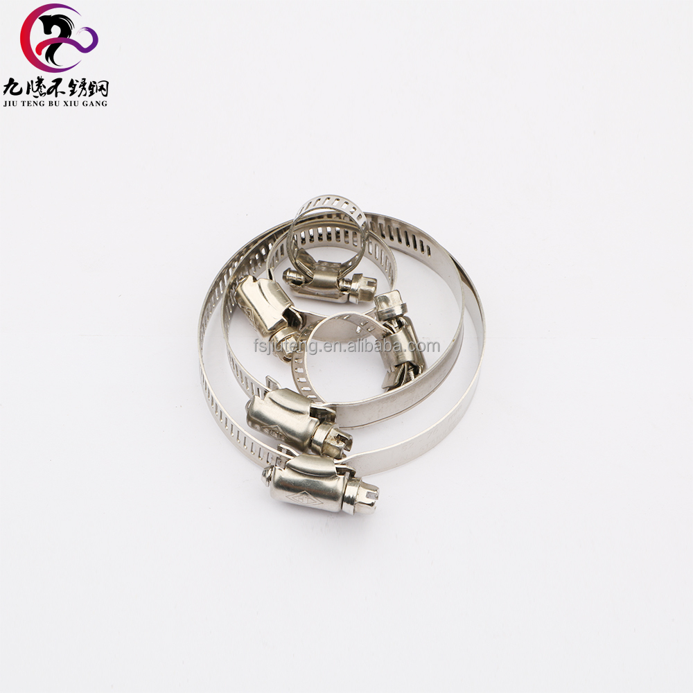 Jiuteng company single ear gas hose clamp