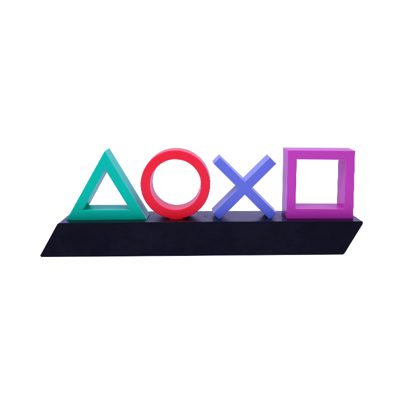 Iconslight LED Light 3 Lights Modes Game Room Accessories Decor Lamp Living Room Bedroom Acrylic Atmosphere Lamp Club KTV