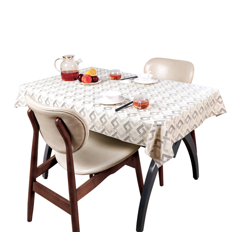 Wholesale Home inside or outdoor Disposable Environmental Friendly Geometric Tablecloth