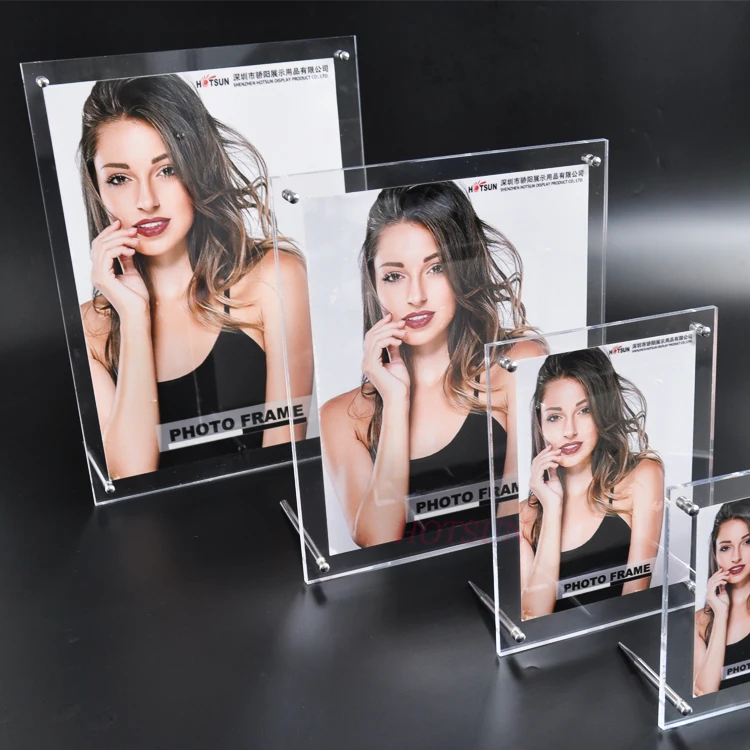 clear acrylic wedding 2015 new style acrylic photofunia photo frame made in china