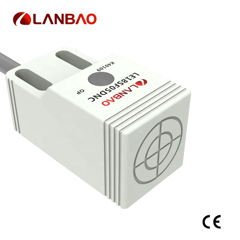 LANBAO LE18 DC 3/4 провод квадратный Индуктивный датчик положения датчика переключения датчика