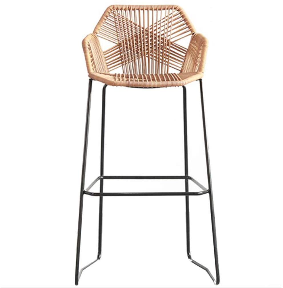 Bar stool Modern and simple Nordic household balcony outdoor patio high chair bar front desk leisure bar stool
