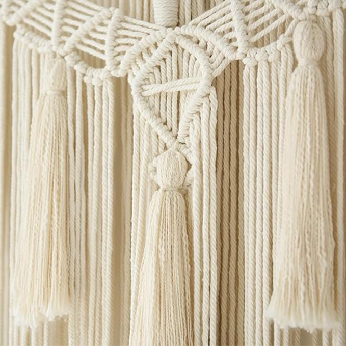 Custom Wall Hangings Boho Woven Macrame Handmade Home Decor Vintage Wall Decor Dinding Gantungan Dekorasi Tassels Tapestries