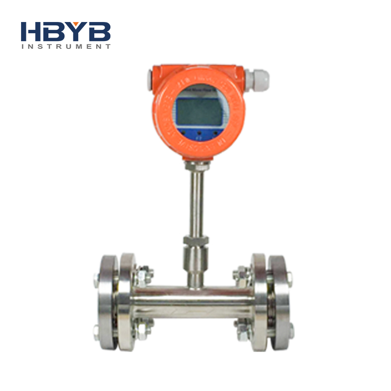 HBYB oxygen cylinder flow meter for oxygen air LPG gas thermal mass flow meter
