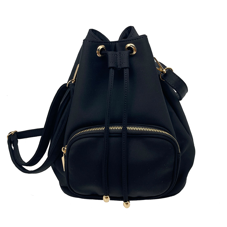 2021 Popular Custom Logo Small Waterproof Oxford Drawstring Shoulder Bag Student Fashion Backpack
