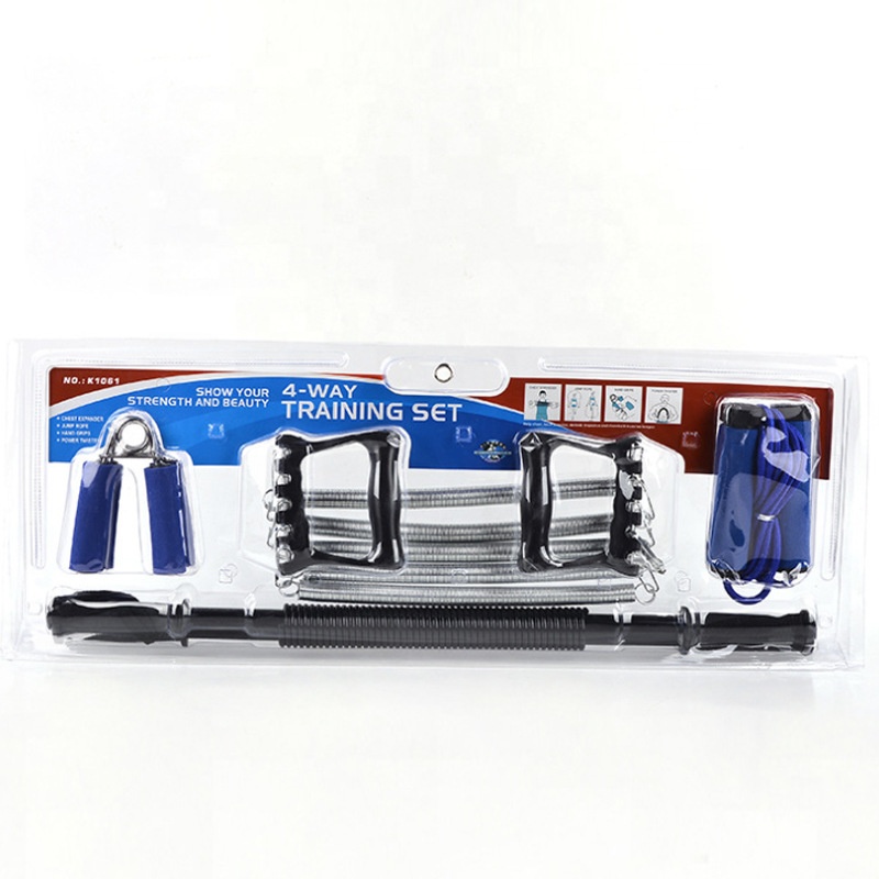 Home fitness equipment set men's indoor abdominal muscle training rally arm strengthener with skipping rope