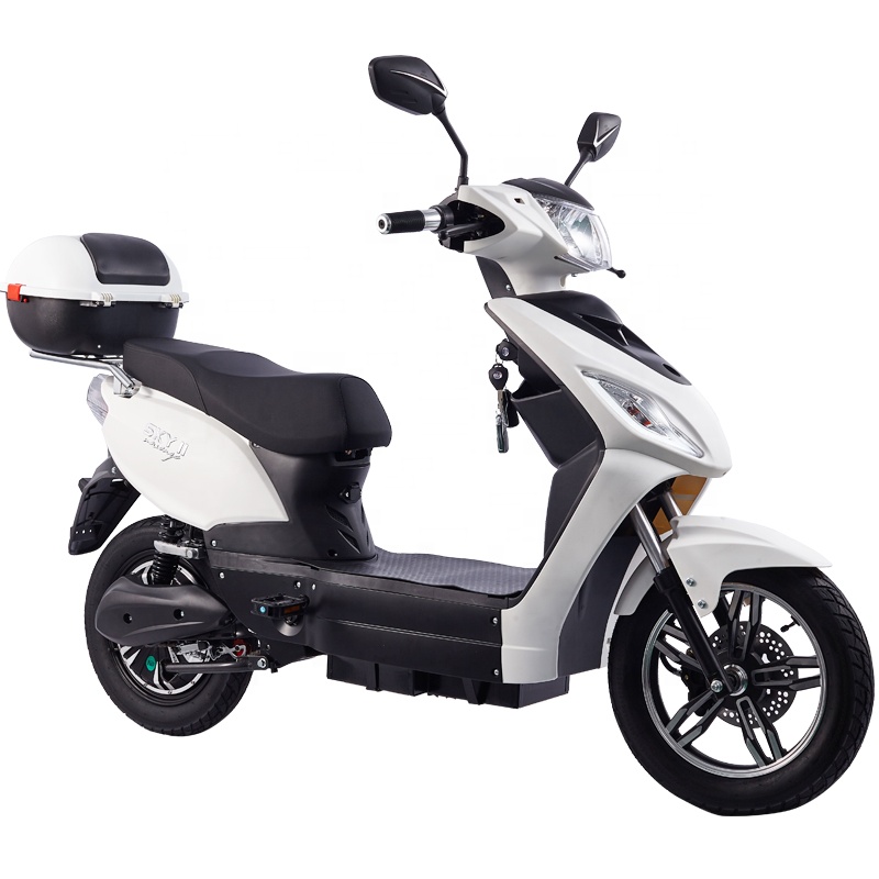 High speed 16 inch other electric scooter 500w 1000w electric moped with lead acid battery e-moped with pedal