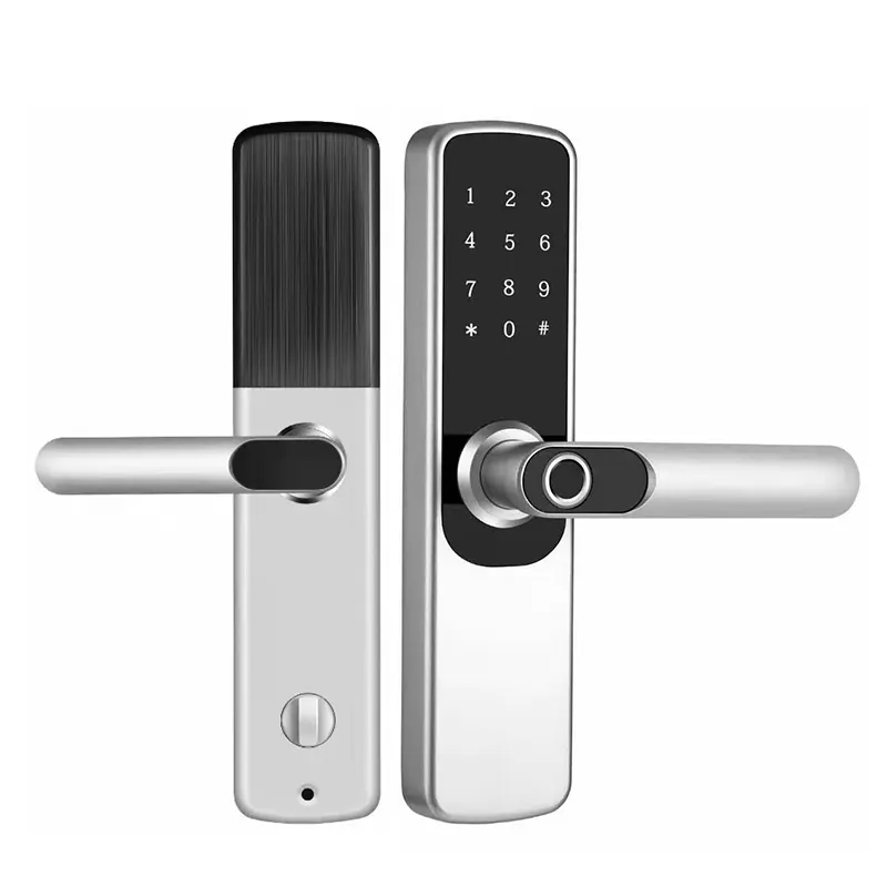 Tuya Wifi Door Lock System Mobile Cerradura Inteligente Ferreteria Hotel Tuya Digital Fingerprint Smart Door Lock