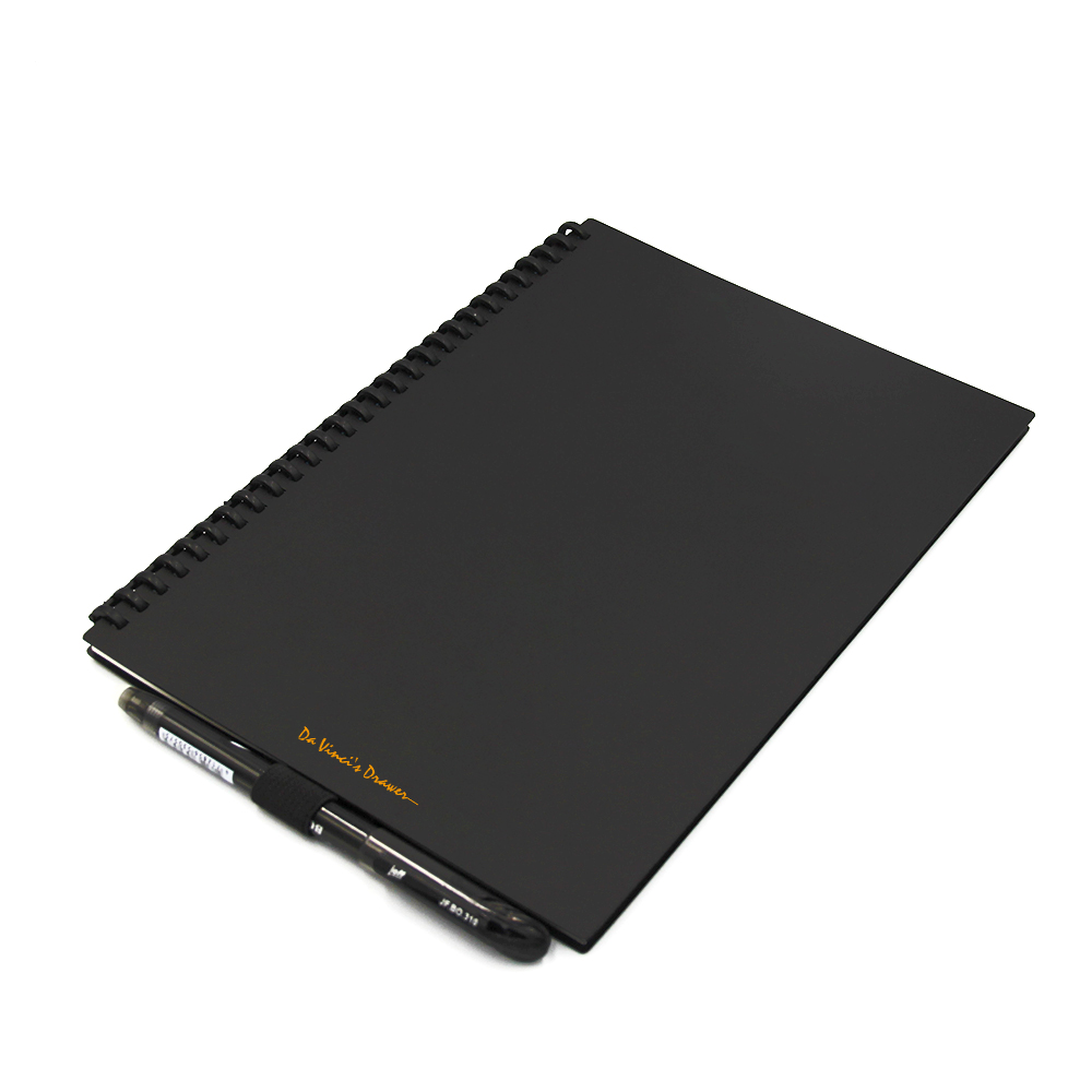 Изготовленный на заказ пластиковый скрепленный водонепроницаемый Rocketbook умный многоразовый стираемый ноутбук