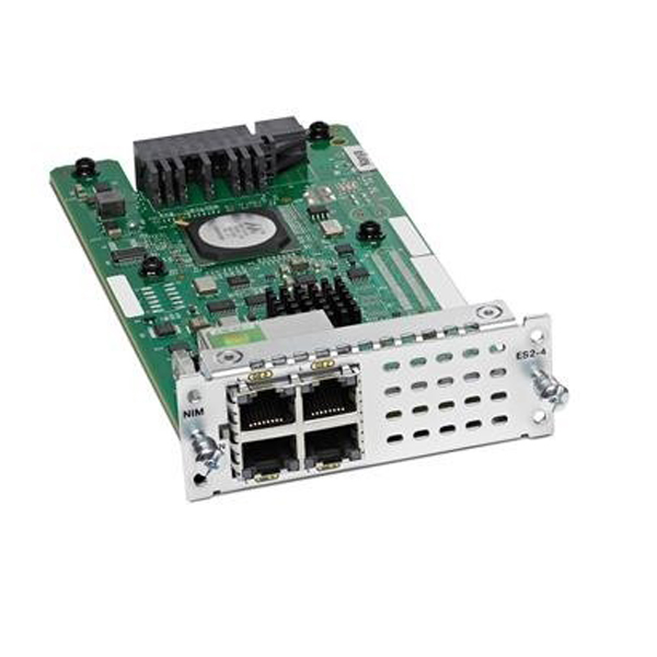 Cisco NIM-ES2-4 4-портовый слой 2 GE коммутатор сетевой интерфейсный модуль ISR4000 серии Модуль