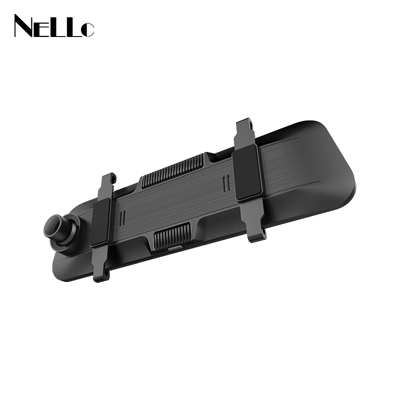 2021Cost-effective Wholesale 4K Mirror Dash Cam Dual Lens Rearview Camera Support WIFI GPS Touch Screen Car Recorder