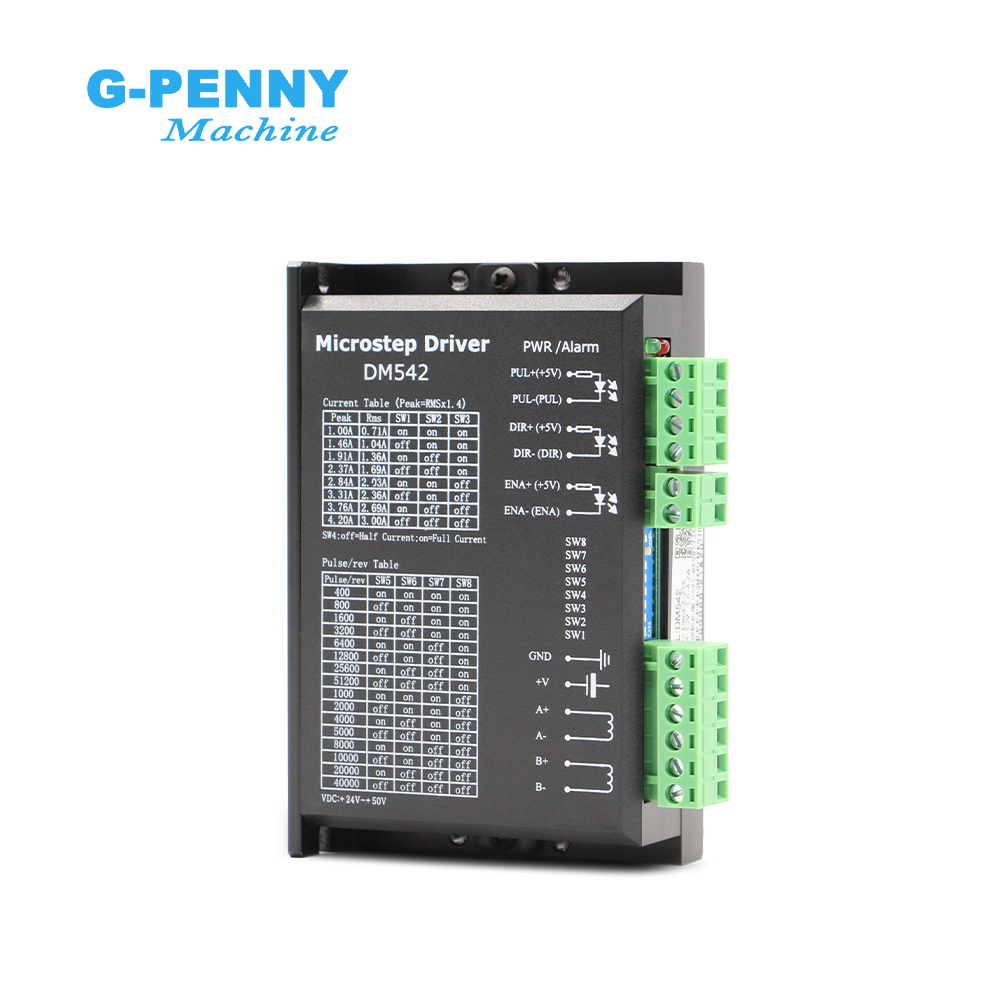 Шаговый двигатель NEMA23/34 DM542 CNC, 24-50 в, 256 А, Официальный Тип подразделения