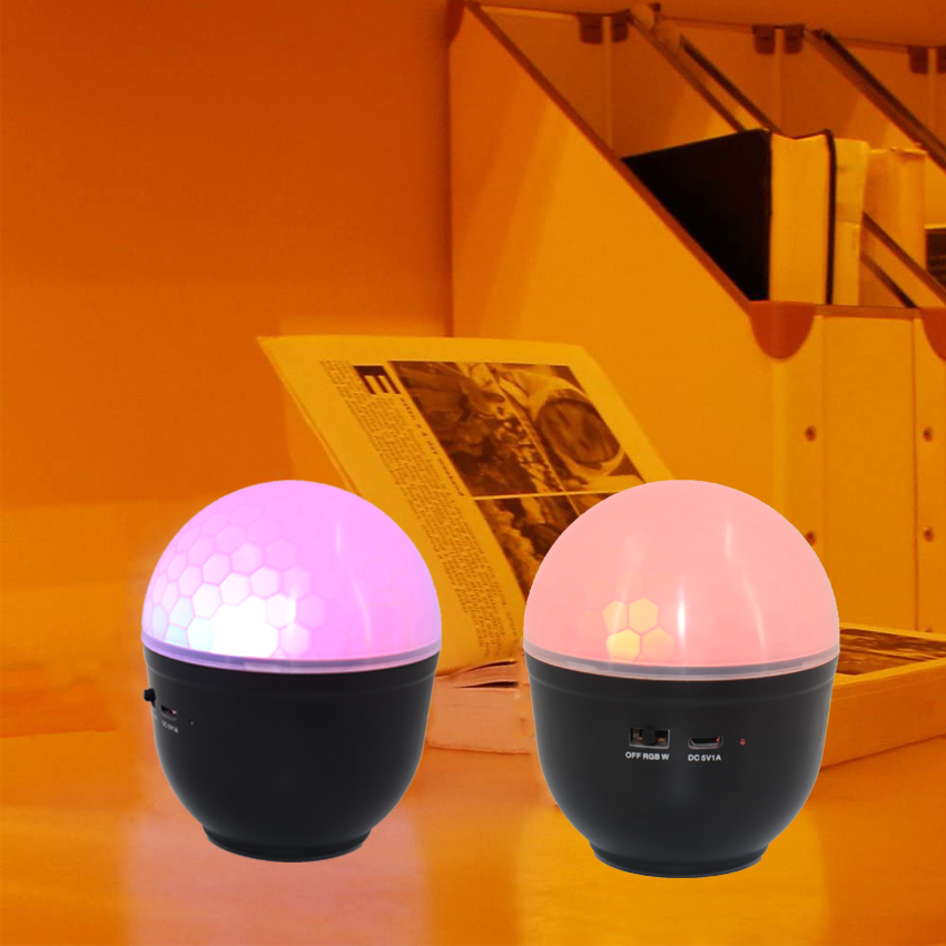 Sound Remote Control RGBW Car Accessories Party Lights Kids Adults LED Night Light Lamp