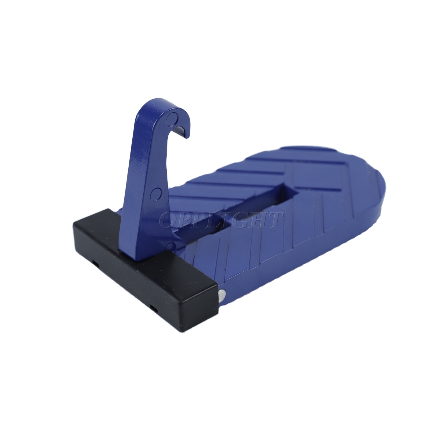 Blue Folding Ladder Foot Pegs Door step For Car Vehicle Rooftop climbing panel universal Car Accessories Stand Door Step