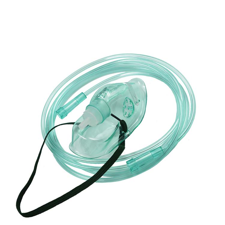 Individual packing Oxygen Mask Medical Face Oxygen Mask