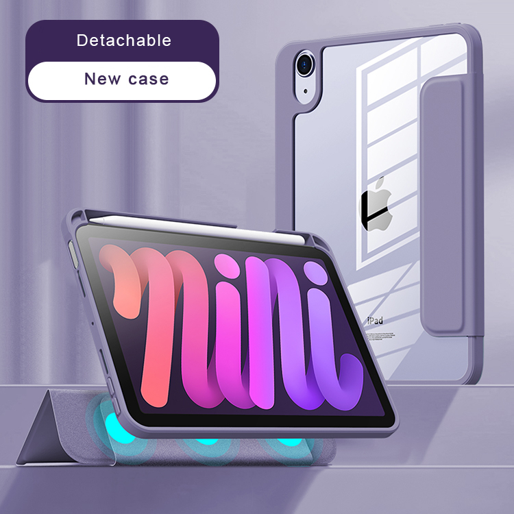 Акриловый прозрачный чехол для iPad mini 6 8,3 дюймов 2021 новый выпущенный чехол