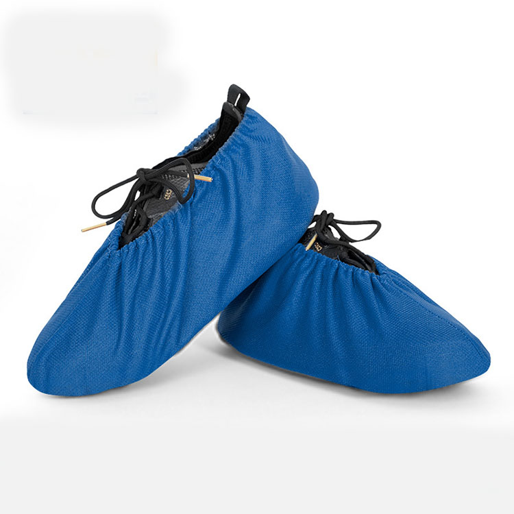 Housework Mesh Disposable Foot Covers Breathable Dustproof Thickened Anti-slip Shoe Cover With Elastic Band
