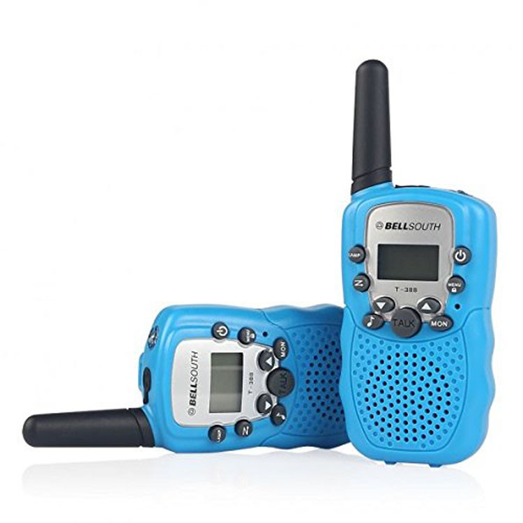 Два пути радио игрушка T-388 для детей 3 км Диапазон 22 канала GMRS портативный мини-иди и болтай Walkie Talkie