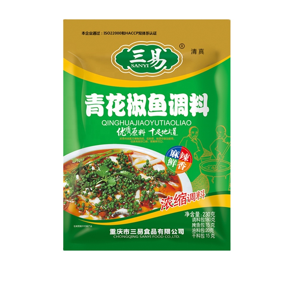 Высококачественный и приятный вкус, зеленый перец, рыбный соус, Пряная Горячая чаша, приправа