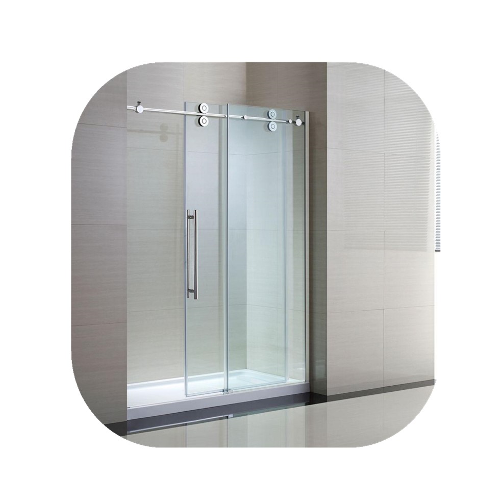 clean tempered glass shower door for building glass