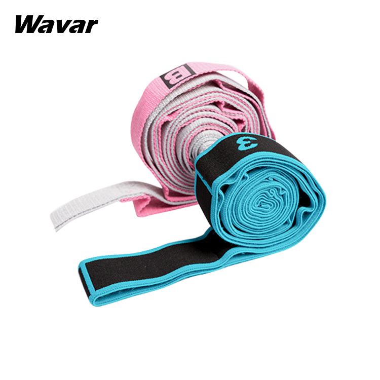 Superior Non-Stretch Woven Yoga Straps Twill with Metal O-Ring Buckle resistance bands loop