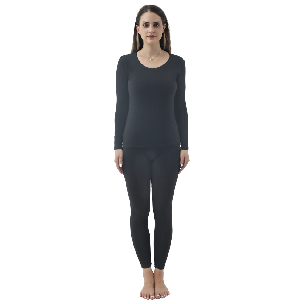Women, Winter Clothing with Heated for Indoors long johns thermal underwear set for winter Hundred towers Thermal underwear