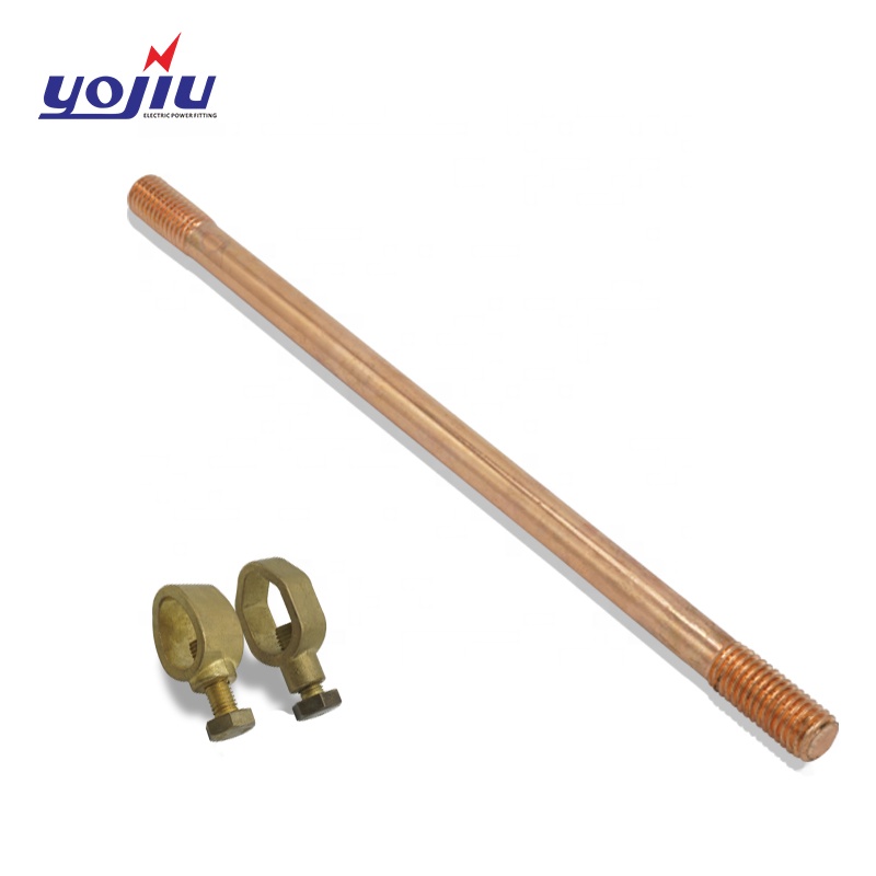 Цена copperweld плакированная сталь медь скрепленная земля стержень для системы заземления материал
