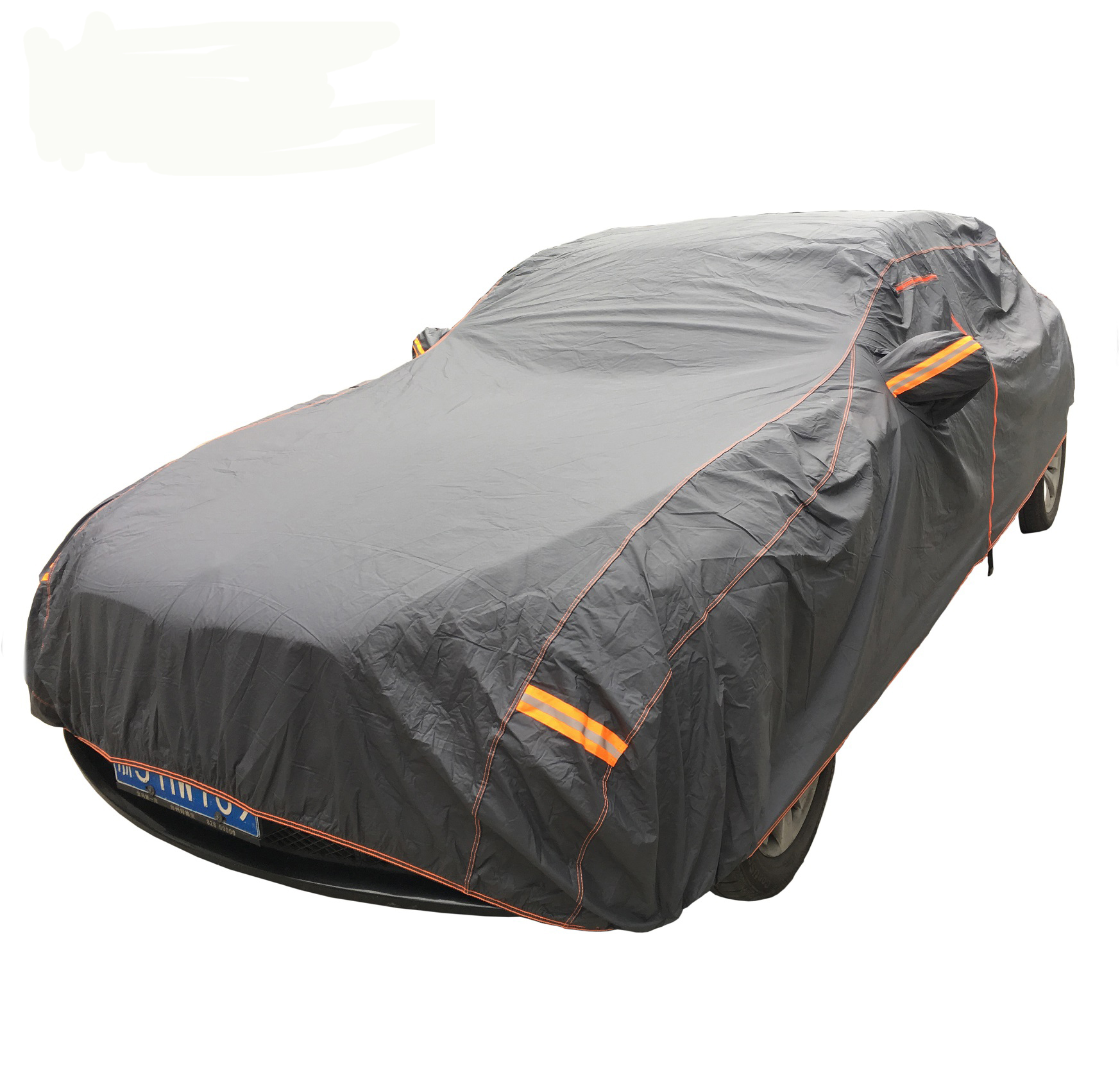 250g PVC With Cotton Waterproof Cover Car Cover Soft Breathable Car Mirror Car Cover