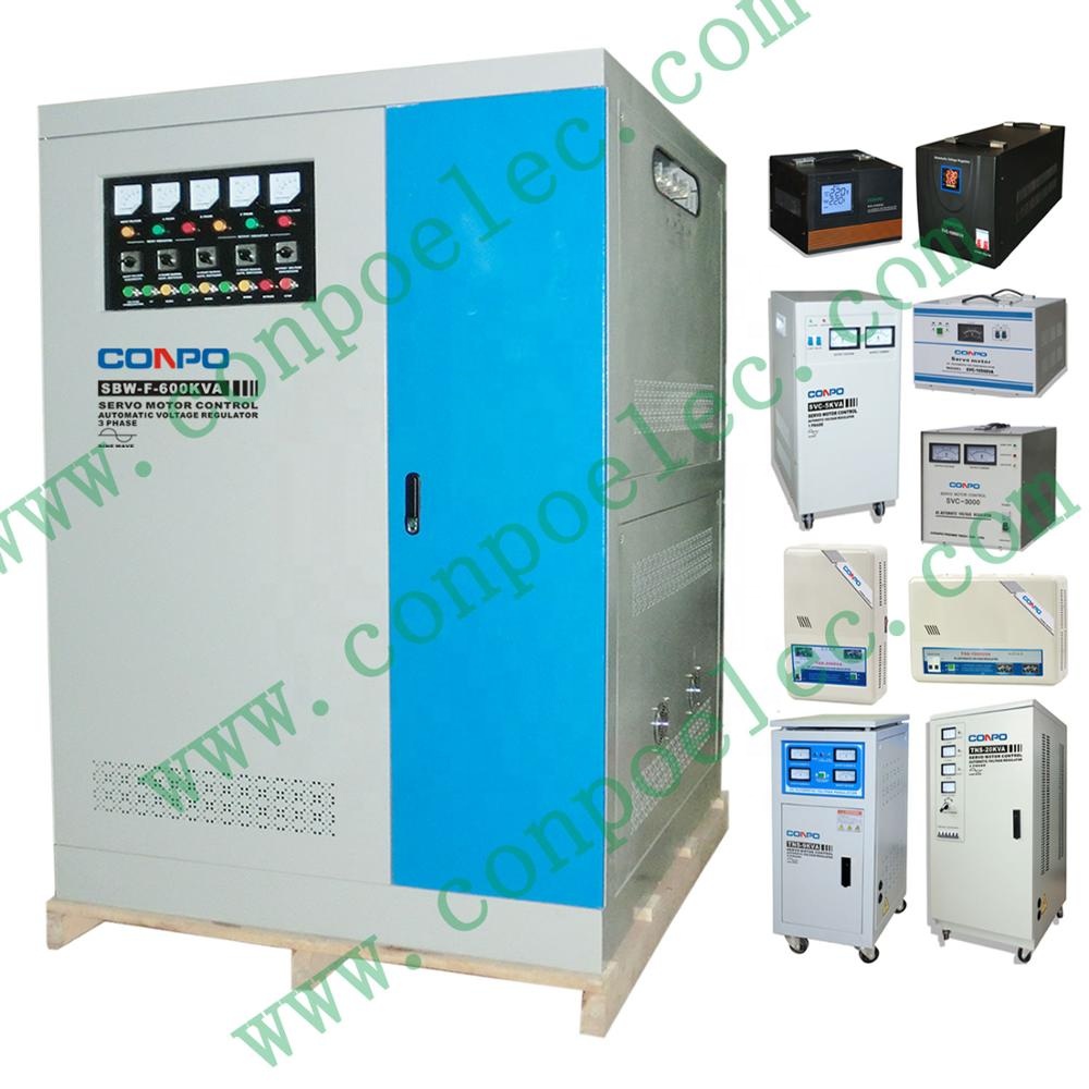 SBW-F-30KVA/50KVA/100KVA... 2000KVA 3 Фазы Сплит-фаза регулирования автоматический регулятор напряжения переменного тока стабилизатор AVR 380/400/415V