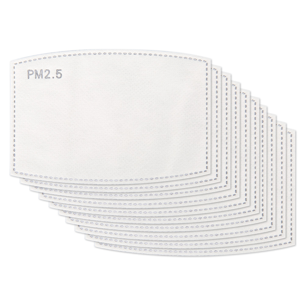 Открытый углерода 5 слоев пыли Pm2.5 фильтр для взрослых и детей maskes фильтр Pm 2,5 активированный многоразовые черный уход за кожей лица maskes фильтр