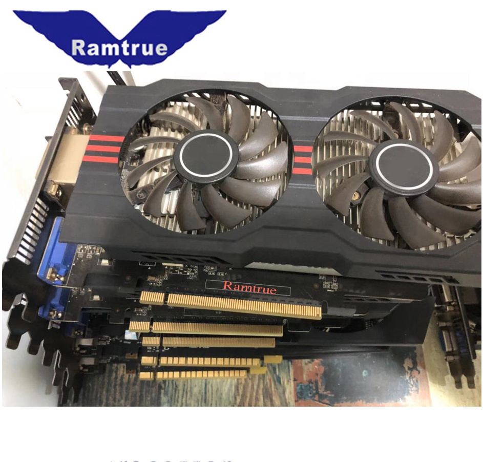 Оригинальная игровая Видеокарта GTX 750TI 2G GDDR5 128bit PCI Express 2,0 1072/5400HMz 640SP, 100% Протестировано!