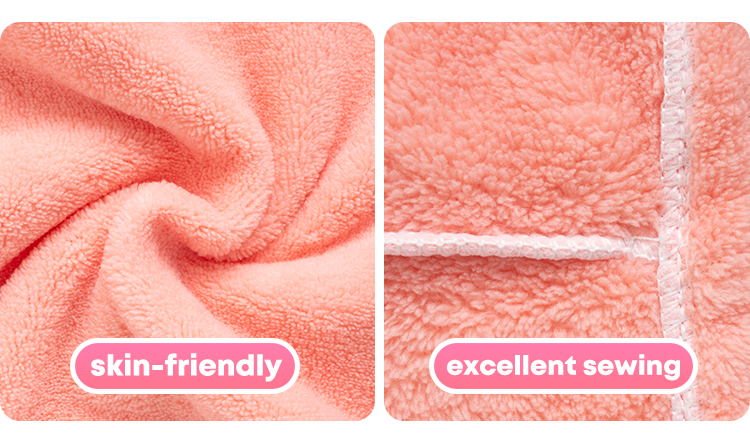 Custom logo hair salon drying turban towel Microfiber wrap hair towel for curly hair after shower