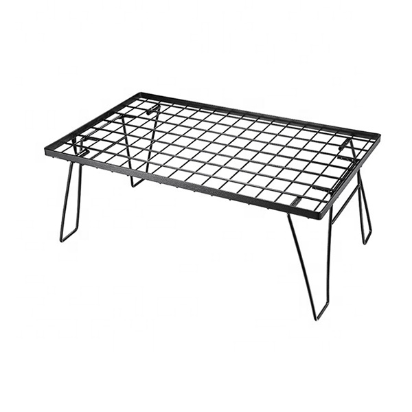 Folding mini stainless steel bbq tools foldable outdoor picnic table