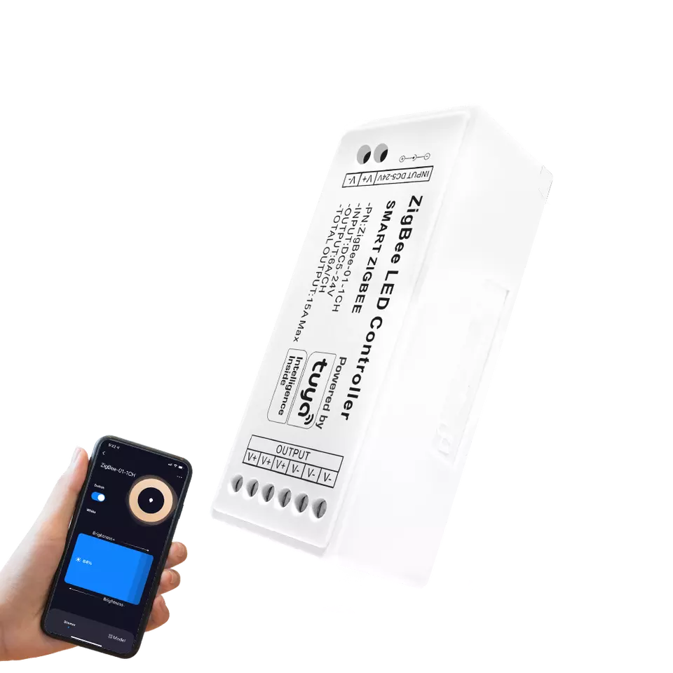 "Умный дом" Tuya контроллер Wi-Fi Dc5-24V Cct Rgb/Rgbw rgbwc диммер Zigbee контроллер светодиодной ленты