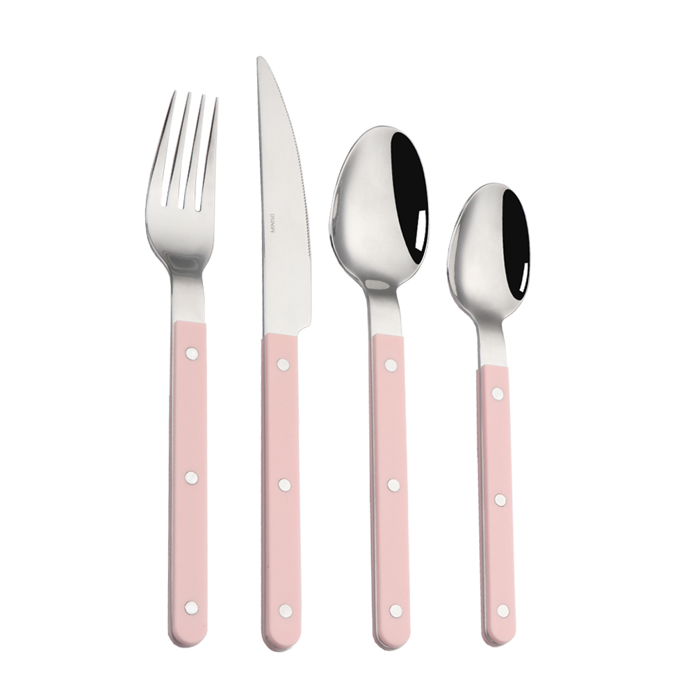 Amazon tableware wholesale hot sell stainless steel cutlery set utensils supplier