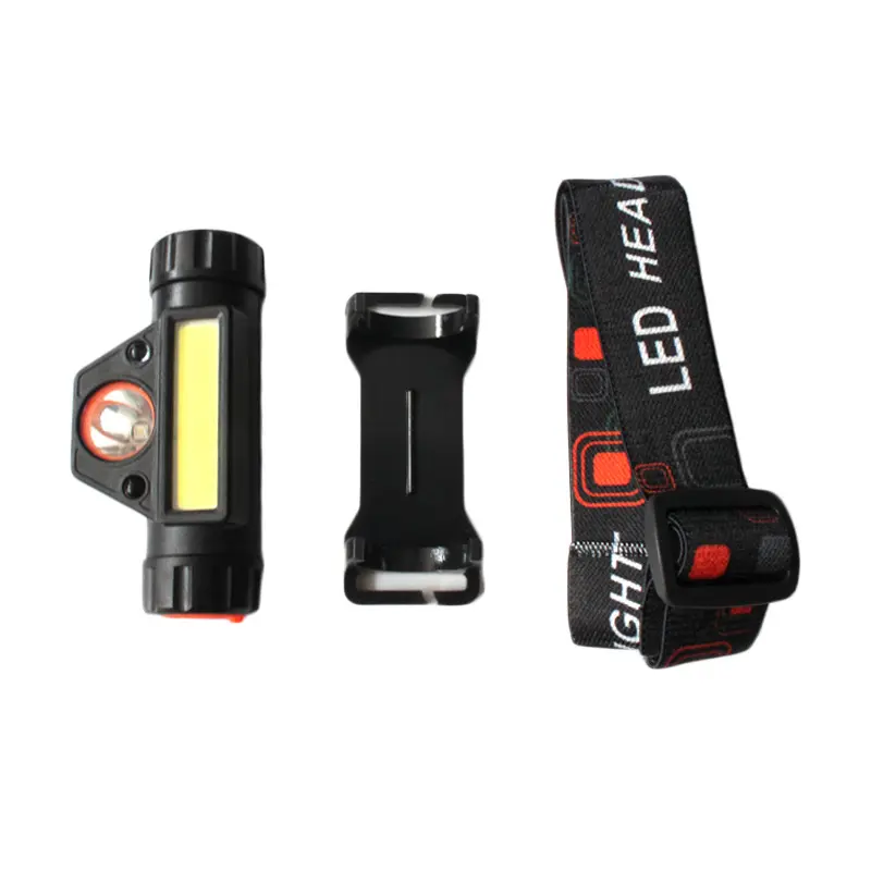 RTS Usb Rechargeable Head Light Lamp With Magnet Wholesale Lightweight Xpe Cob Removable Best 4 Modes Waterproof Headlamp