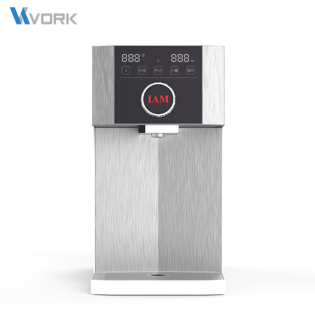 table top instant hot water dispenser machine With 3-stage RO System