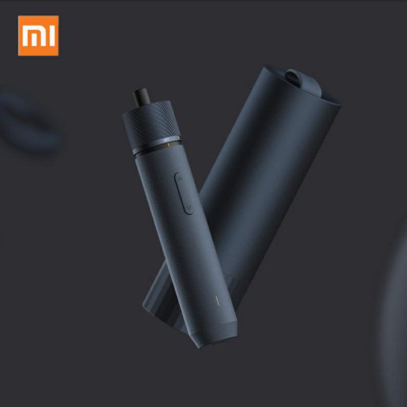 Электрическая отвертка Xiaomi HOTO с прямой ручкой, трехскоростной крутящий момент, перезаряжаемая аккумуляторная отвертка со светодиодной подсветкой, 12 длинных бит
