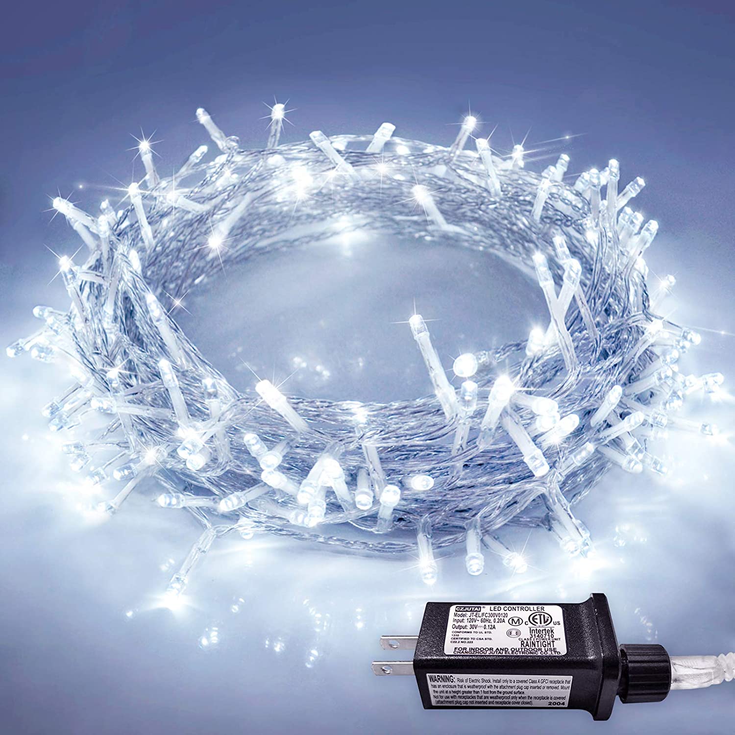 Indoor Outdoor Waterproof 8 Modes Fairy Light String Christmas Decorative LED String Lights Holiday Wedding Party