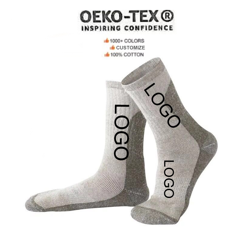 Носки мужские из мериносовой шерсти на заказ, оптовая продажа, мужские толстые шерстяные теплые носки