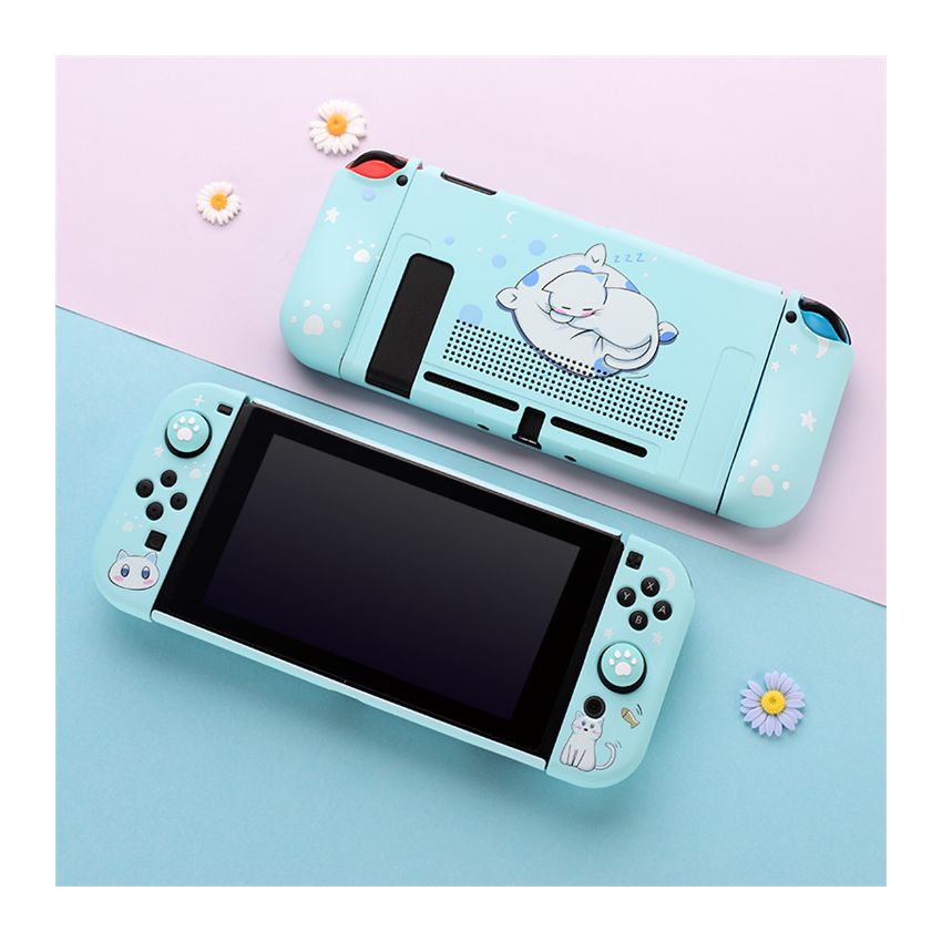 Цветной защитный чехол для Nintendo Switch, мягкий силиконовый тонкий чехол для Switch, милый защитный чехол