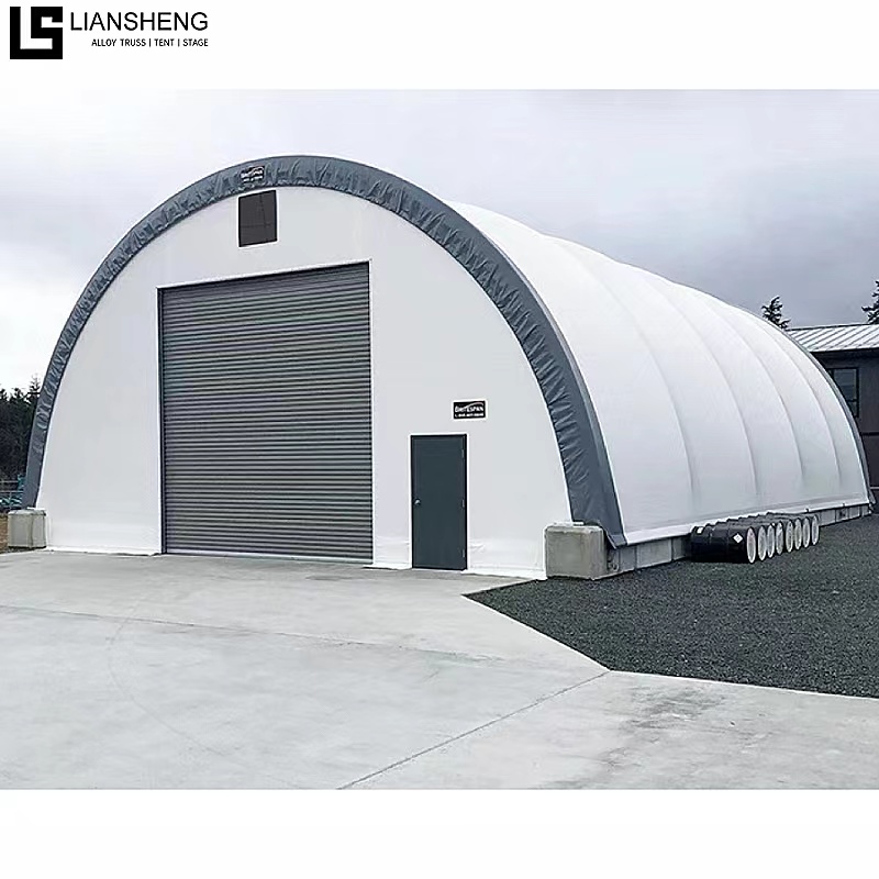 Wholesale Price Tent Outdoor Steel Structure Warehouse Tent Luxury Snow Wind Resistant Industrial Storage Tent