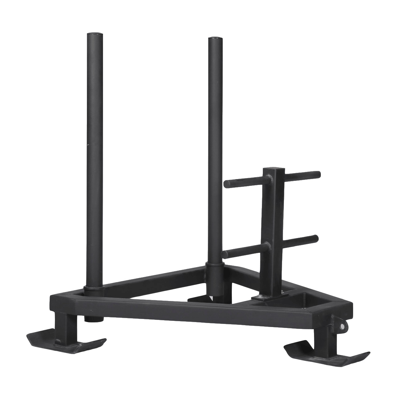 Crossfit training speed push and pull weight plate sled