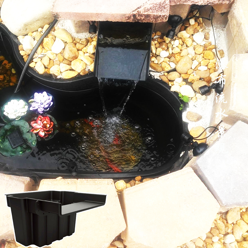 Indoor Rockery Fountain Decor Living Room Flowing Water Waterfall Ornament